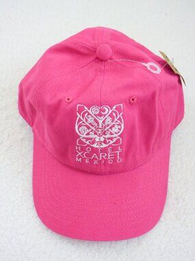 *HOTEL  XCARET*  Mexico Pink Girls/Women's Hat - NEW! - FAST SHIP!